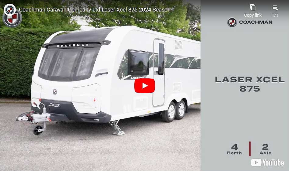 Coachman Laser 875 Xcel Video Link